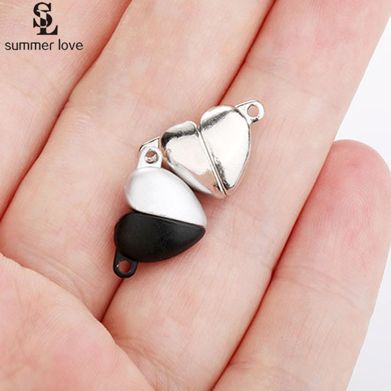 Jewelry Making For Couples - 10 Sätze/los Herz Shaped Starke Magnetische