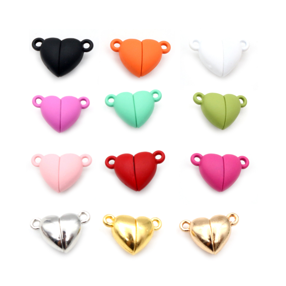 Jewelry Making For Couples - 5 Sets Liebe Herz Förmigen Magnetischen