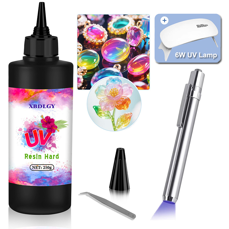 200 g/250 g/500 g UV-Harz-Hart – Jewelry Making Glue Bewertung und Preis