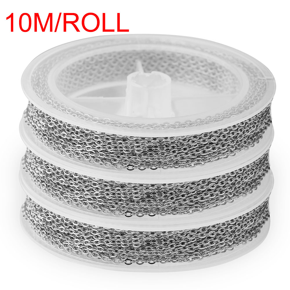 10m/Rolle No Fade Edelstahl Ka – Chain Roll Cable Bewertung und Preis