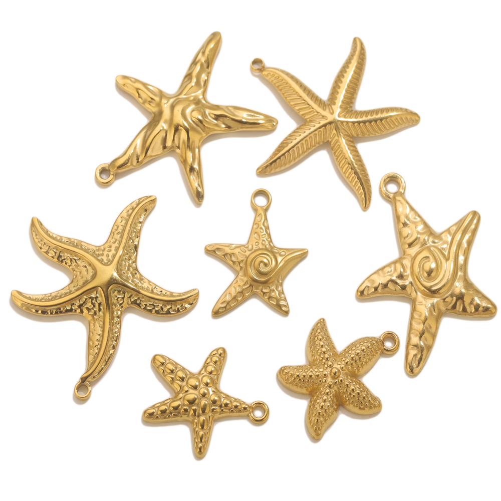5 Stück Edelstahl Sommer Seest – Jewelry Making Materials Wholesale Bewertung und Preis