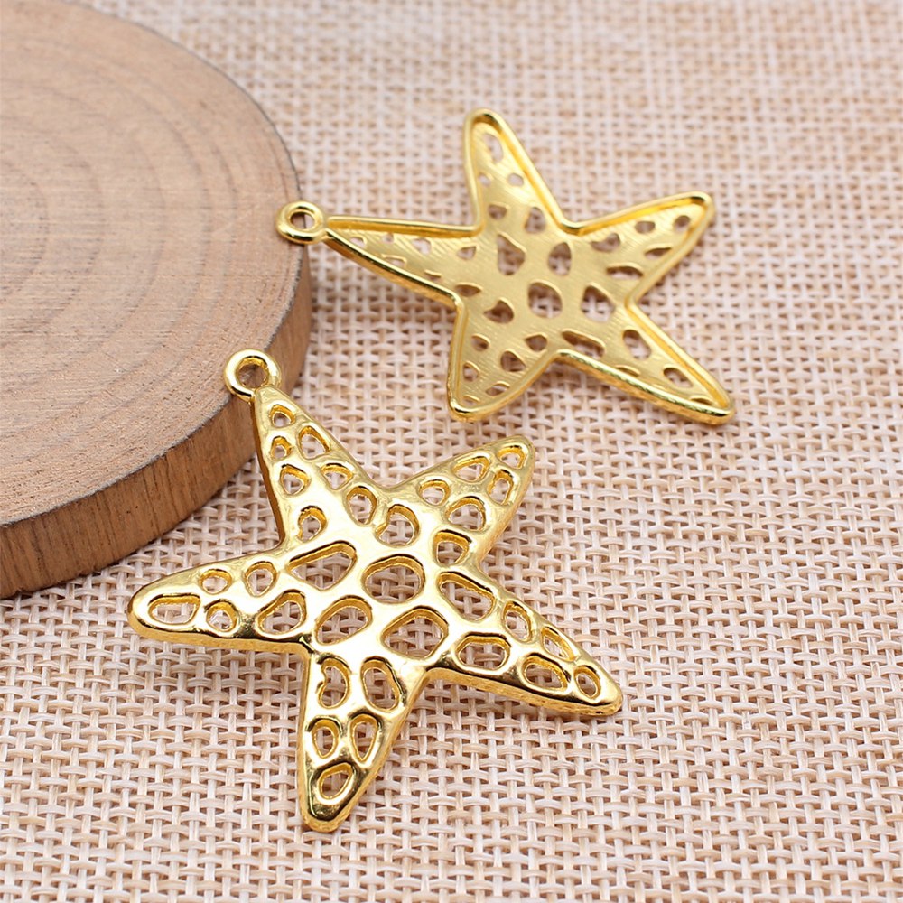 4 teile/los Seestern Charms fü – Jewelry Making For Couples Bewertung und Preis