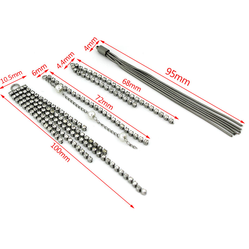 2 Stück Edelstahl-Strassketten – Jewelry Making Materials Wholesale Bewertung und Preis