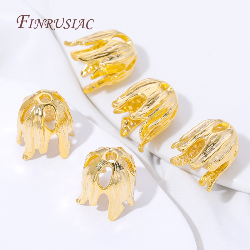 18K vergoldete Quasten-Endkapp – Jewelry Making Materials Wholesale Bewertung und Preis