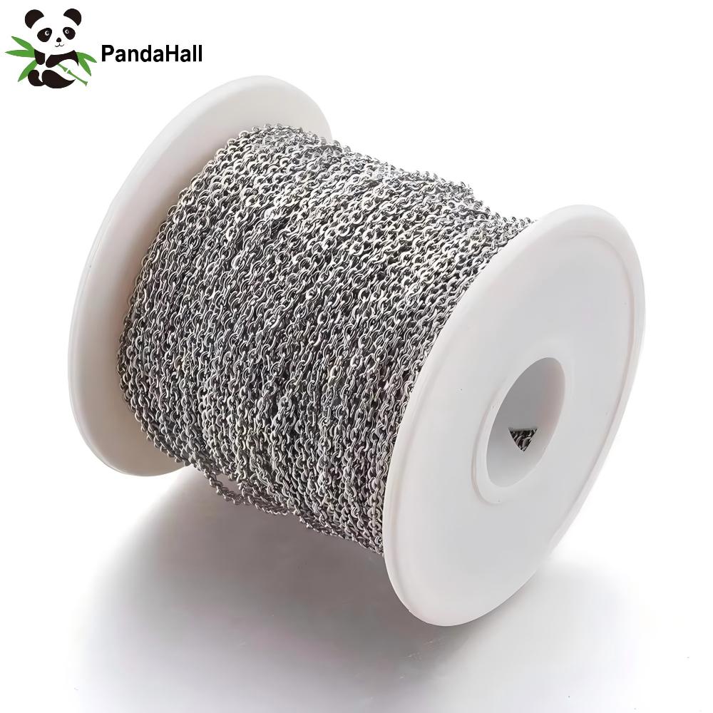 PandaHall 50 m/Rolle Edelstahl – Chain Roll Cable Bewertung und Preis